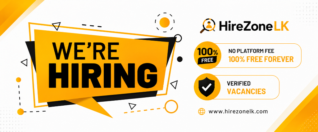 HireZone LK - We're Hiring - 100% Free Platform